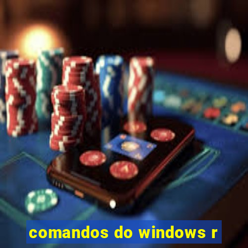 comandos do windows r